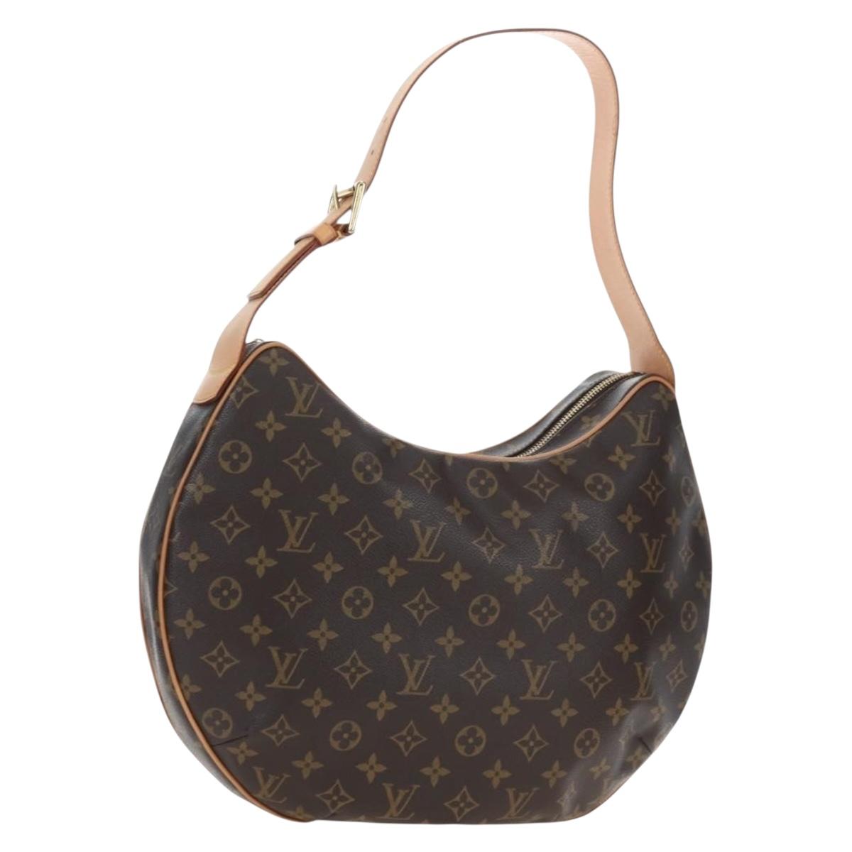LOUIS VUITTON Monogram Croissant GM Shoulder Bag M51511 LV Auth ki6711M