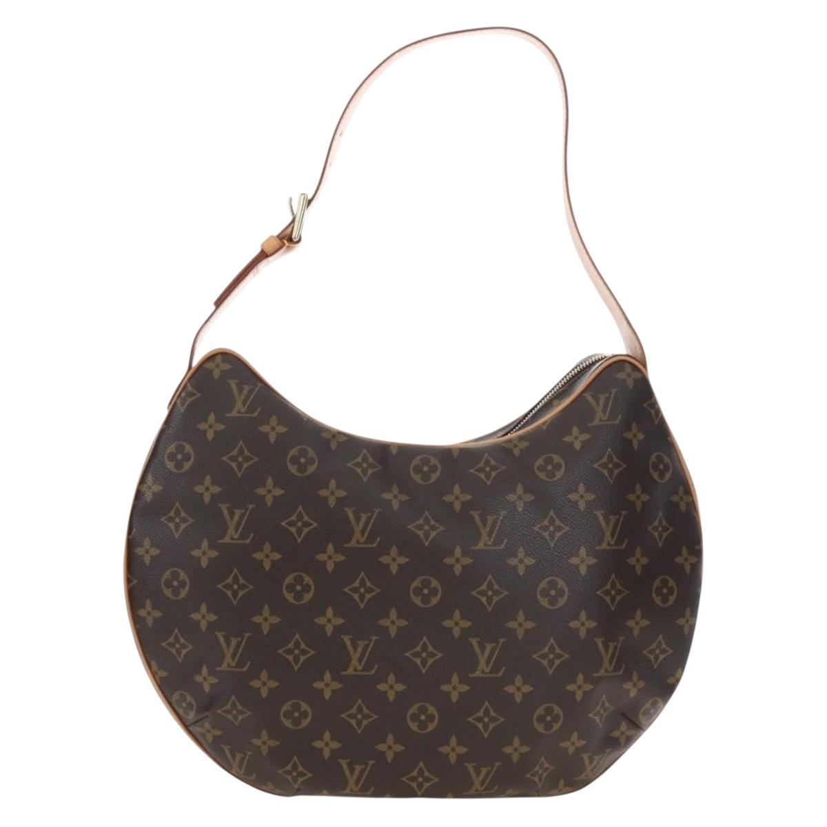 LOUIS VUITTON Monogram Croissant GM Shoulder Bag M51511 LV Auth ki6711M