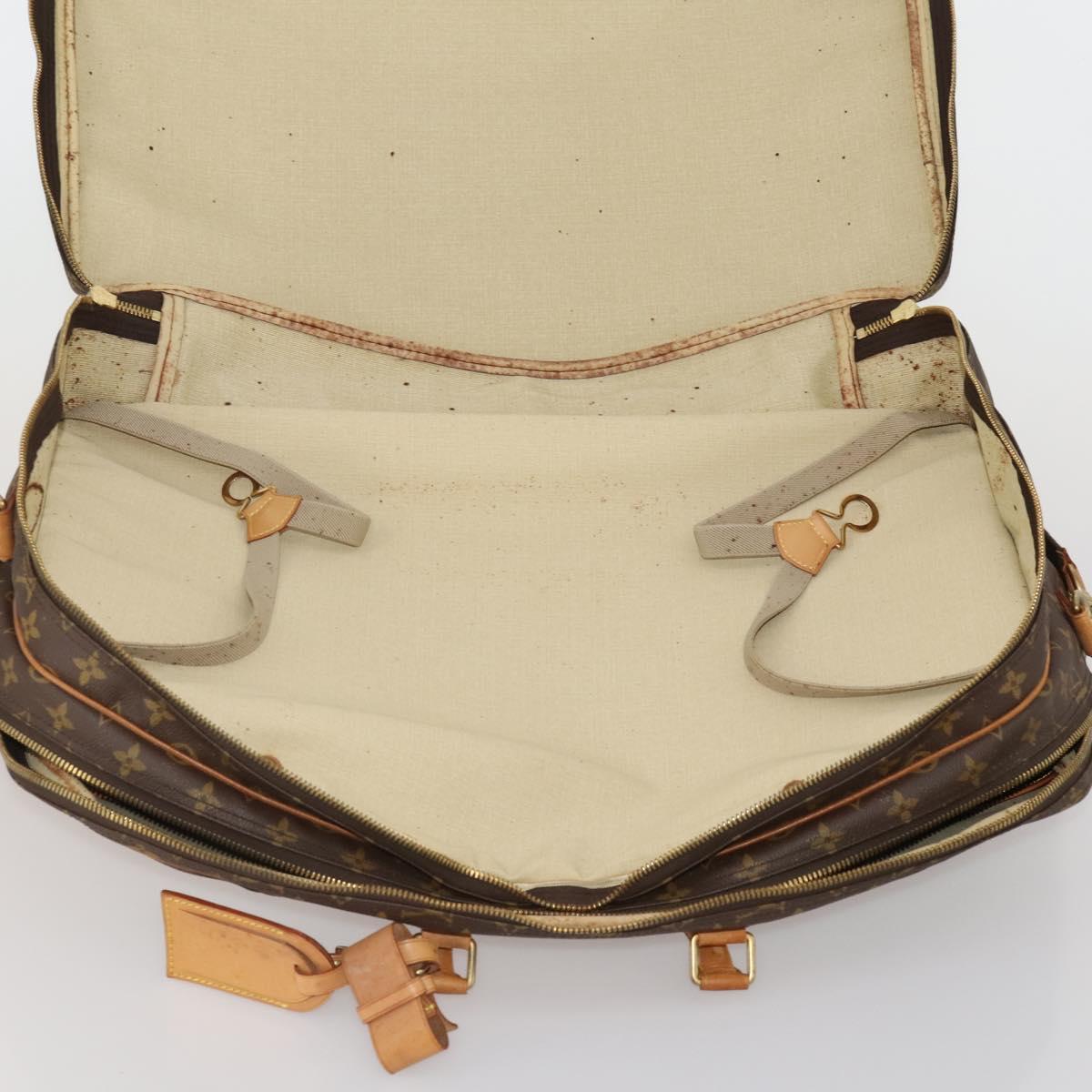 LOUIS VUITTON Monogram Alize 2 Posh Boston Bag 2way M41392 LV Auth ki6715