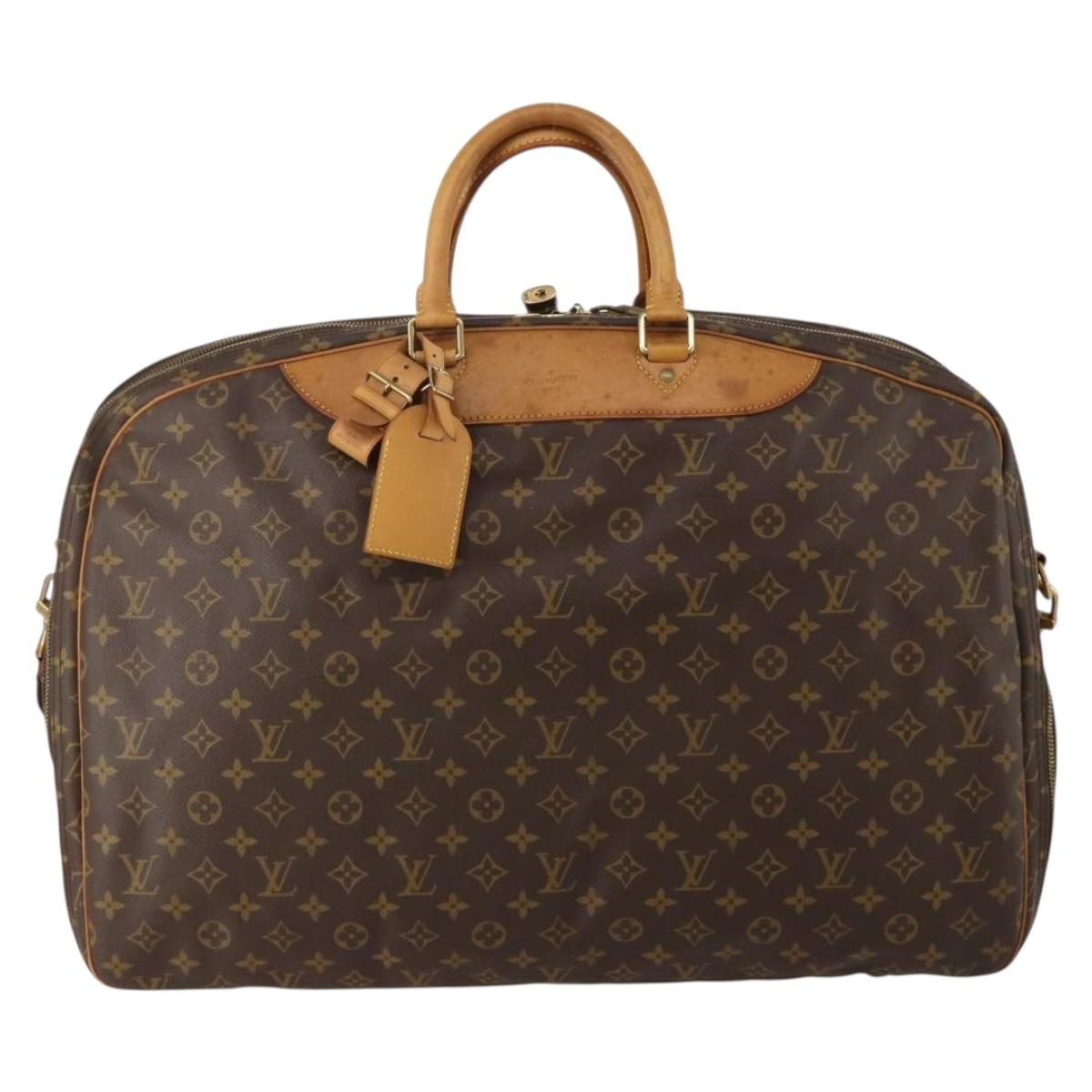 LOUIS VUITTON Monogram Alize 2 Posh Boston Bag 2way M41392 LV Auth ki6715