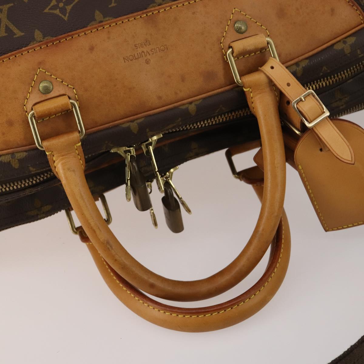 LOUIS VUITTON Monogram Alize 2 Posh Boston Bag 2way M41392 LV Auth ki6715