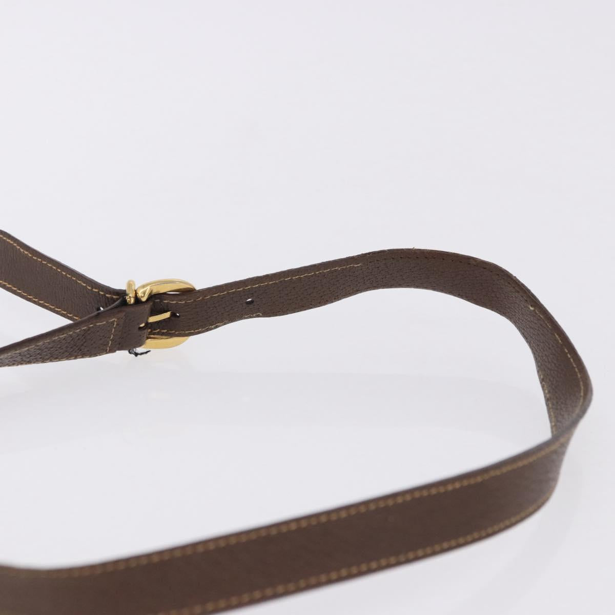 GUCCI GG Supreme Shoulder Bag PVC Leather Beige Gold 001.58.0035 Auth ki6736