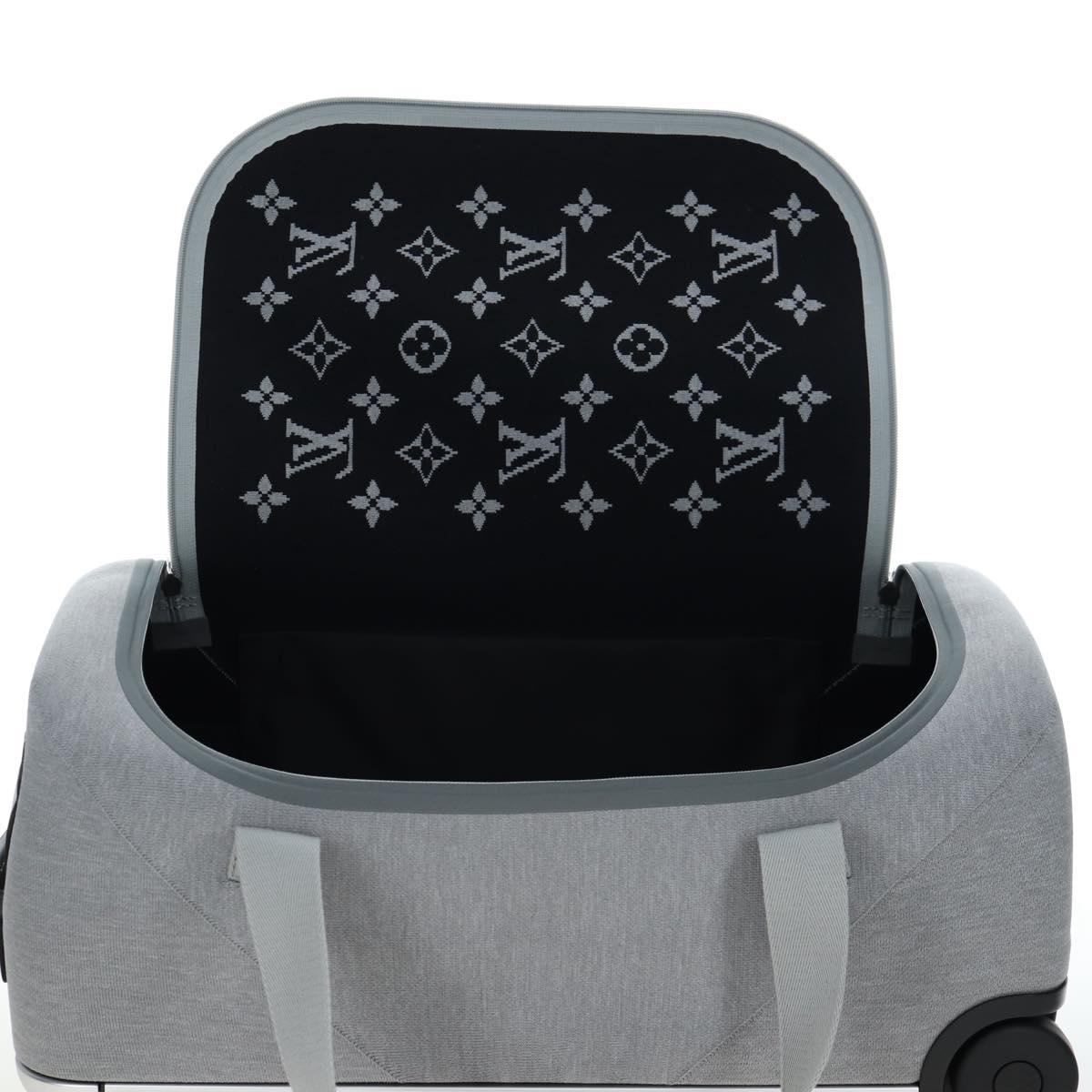 LOUIS VUITTON Monogram Jacquard Knit Horizon Soft 2R55 Gray M20129 Auth ki6739M