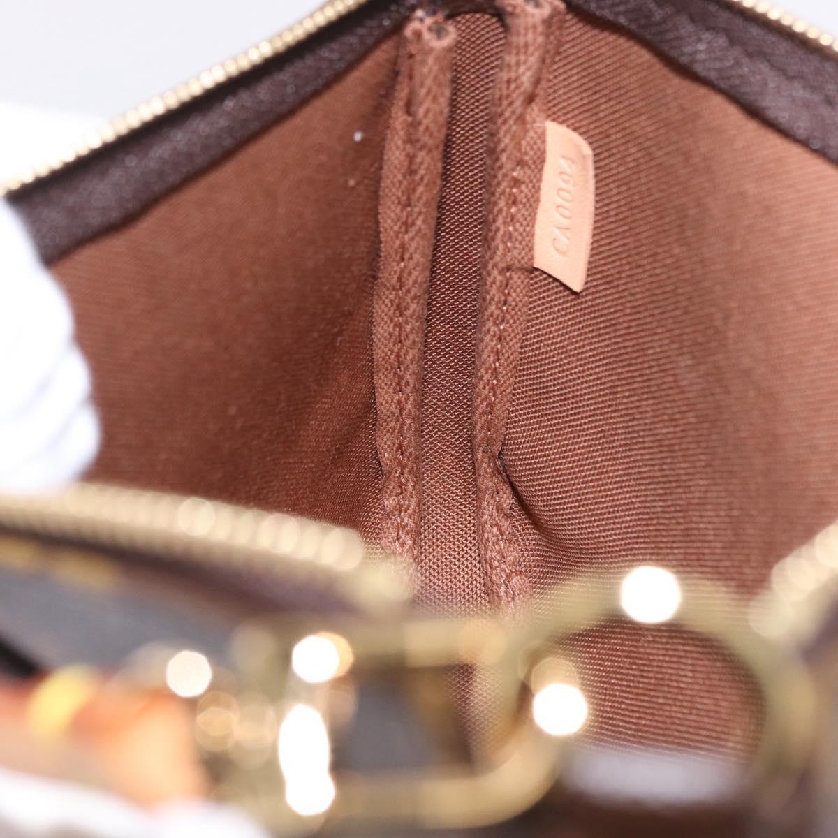 LOUIS VUITTON Monogram Pochette Accessoires Pouch M51980 LV Auth ki6744M
