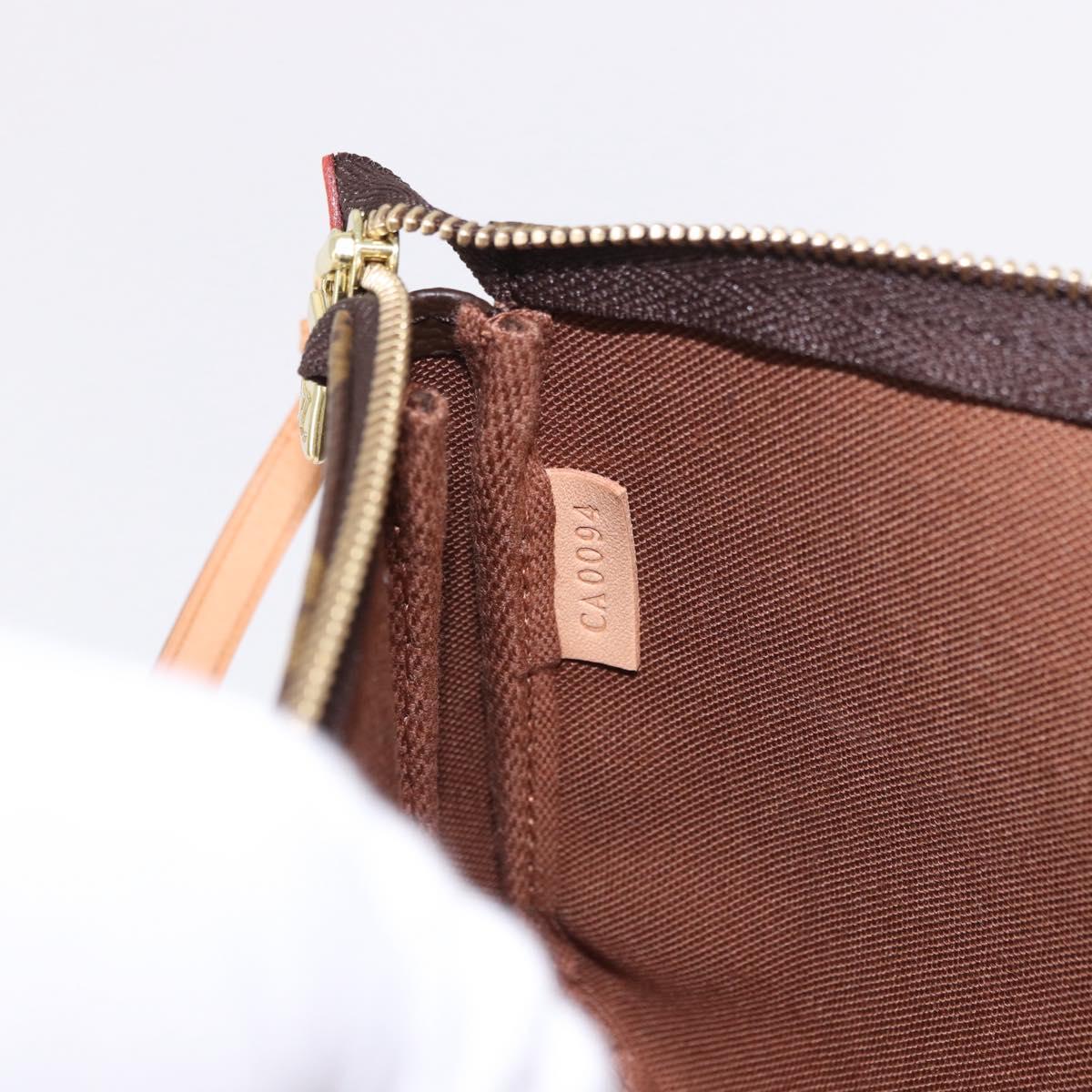 LOUIS VUITTON Monogram Pochette Accessoires Pouch M51980 LV Auth ki6744M