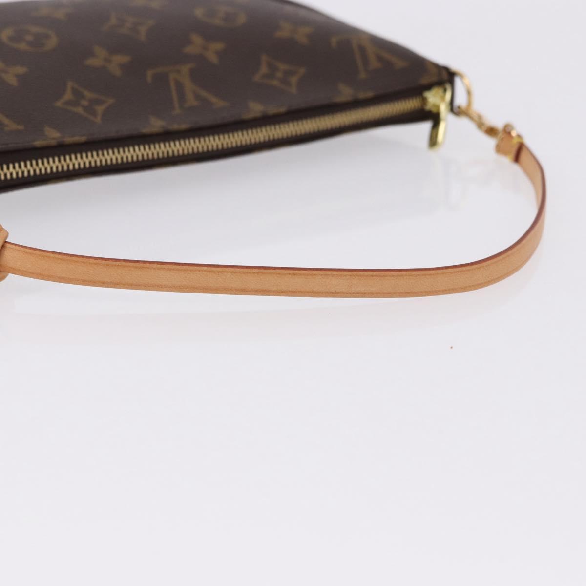 LOUIS VUITTON Monogram Pochette Accessoires Pouch M51980 LV Auth ki6744M