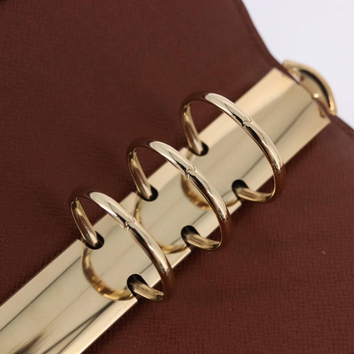 LOUIS VUITTON Monogram Agenda GM Day Planner Cover R20006 LV Auth ki6751V