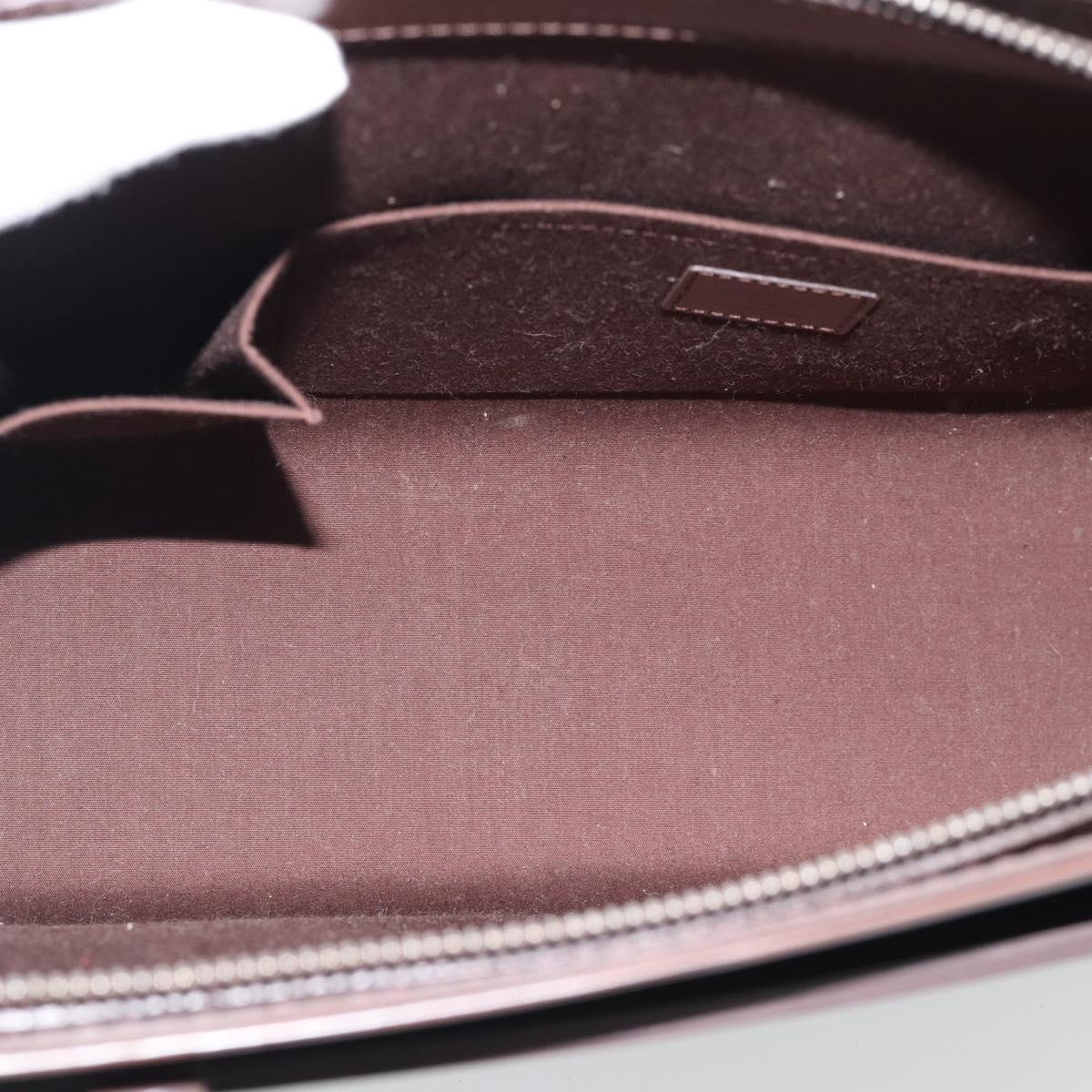 LOUIS VUITTON Epi Croisette PM Tote Bag Mocha M5249D LV Auth ki6760V