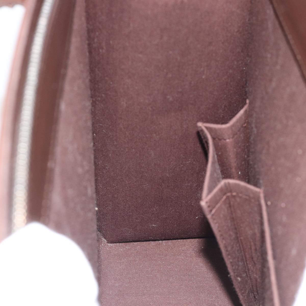 LOUIS VUITTON Epi Croisette PM Tote Bag Mocha M5249D LV Auth ki6760V