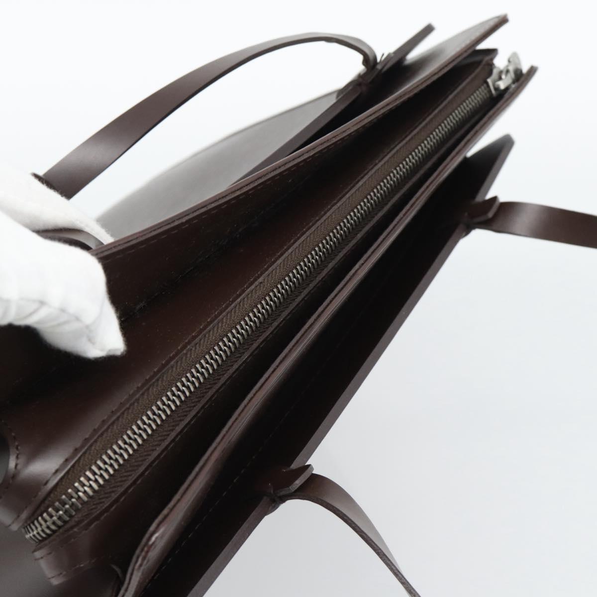 LOUIS VUITTON Epi Croisette PM Tote Bag Mocha M5249D LV Auth ki6760V