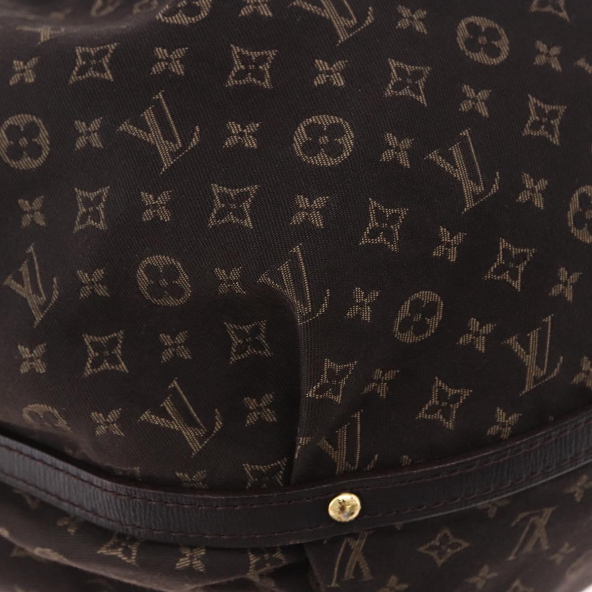 LOUIS VUITTON Monogram Idylle Fantasy Tote Bag Brown Fuzan M40408 Auth ki6761V