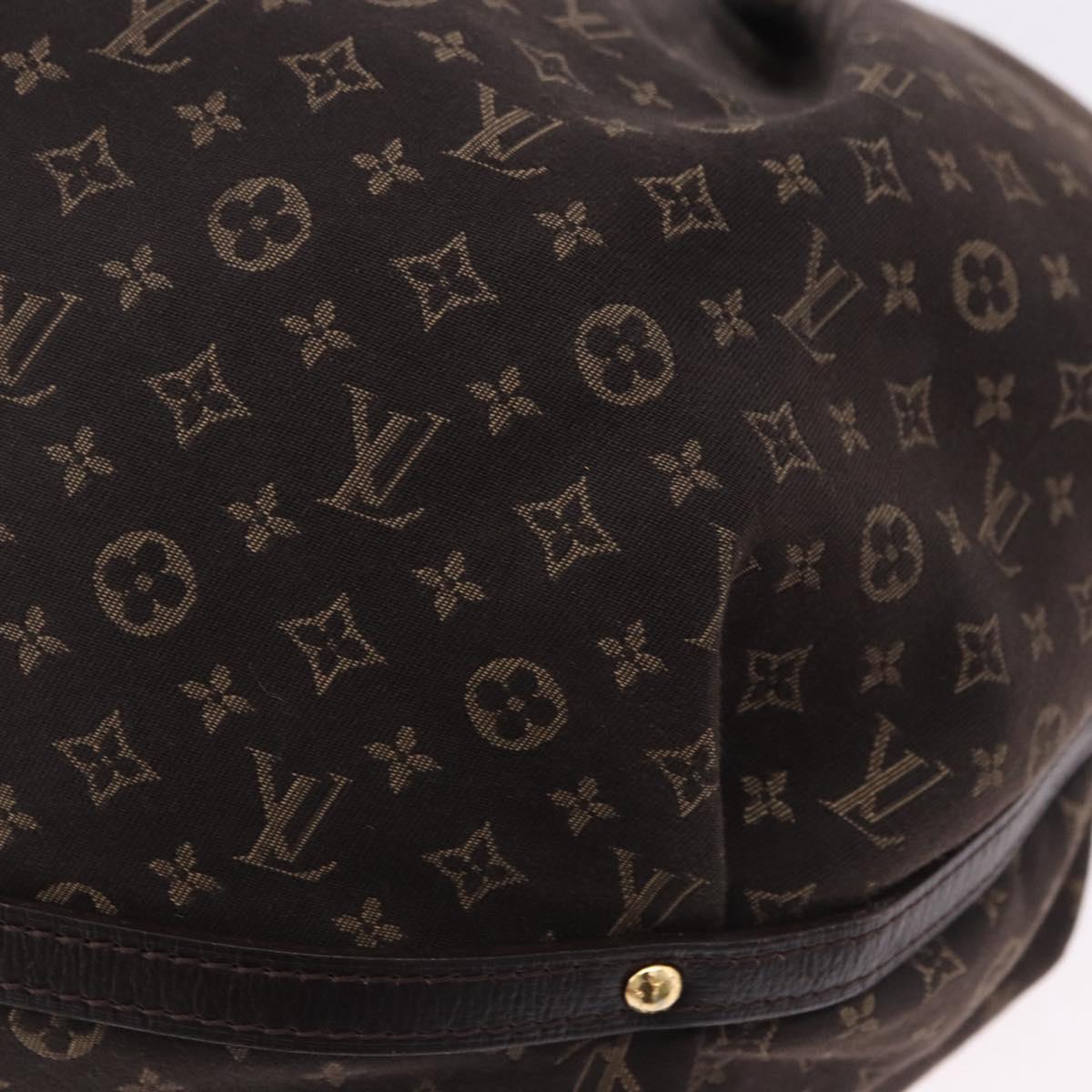 LOUIS VUITTON Monogram Idylle Fantasy Tote Bag Brown Fuzan M40408 Auth ki6761V