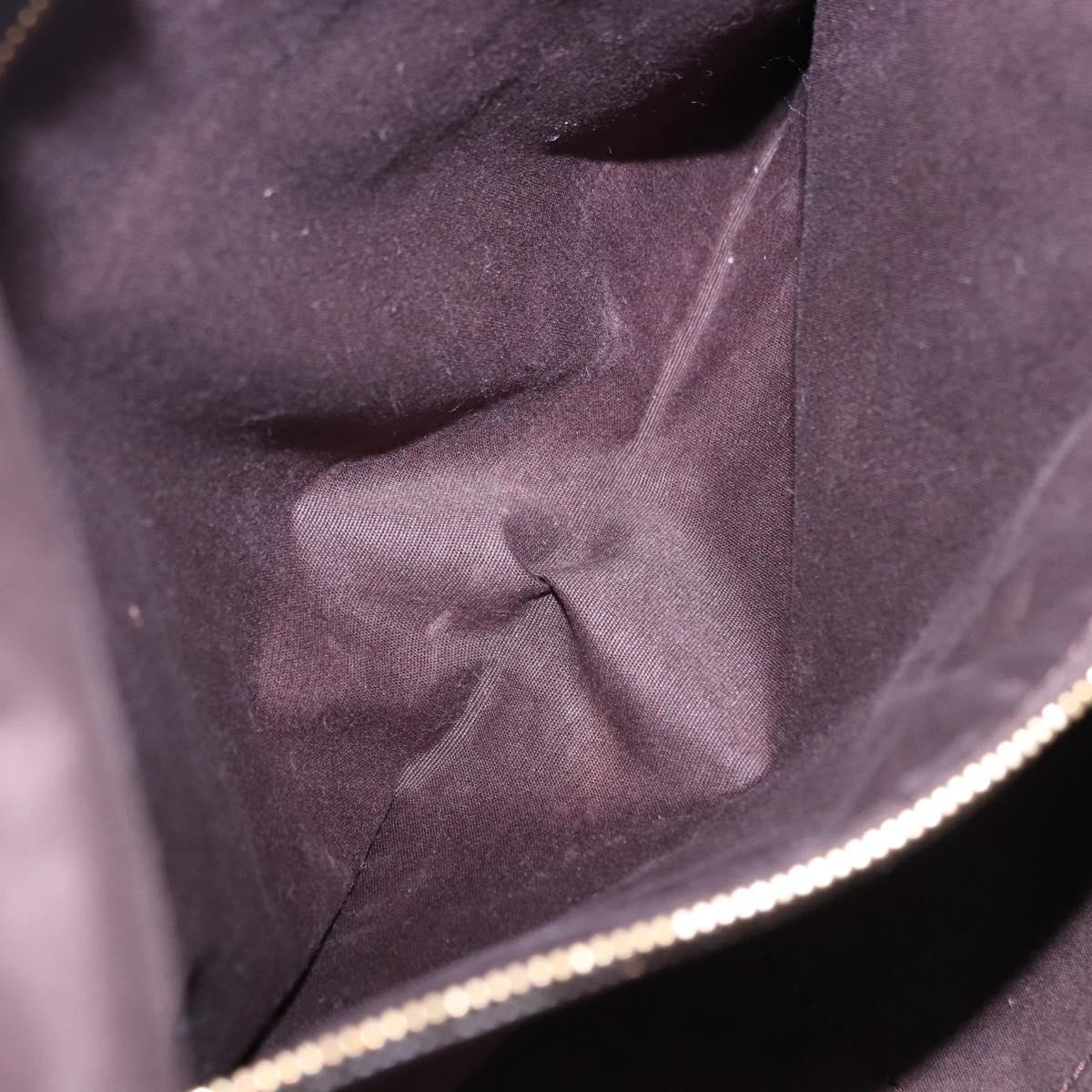 LOUIS VUITTON Monogram Idylle Fantasy Tote Bag Brown Fuzan M40408 Auth ki6761V