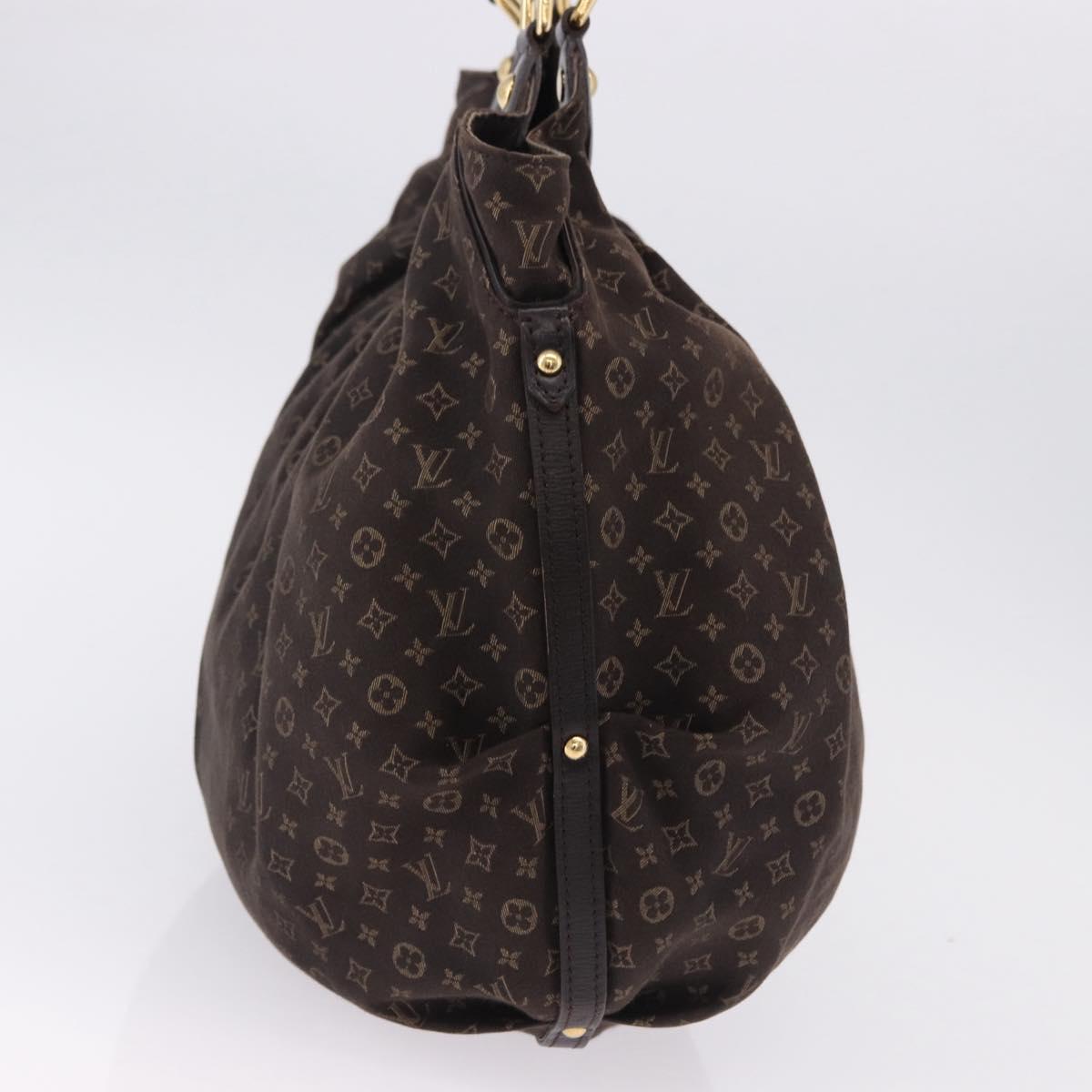 LOUIS VUITTON Monogram Idylle Fantasy Tote Bag Brown Fuzan M40408 Auth ki6761V