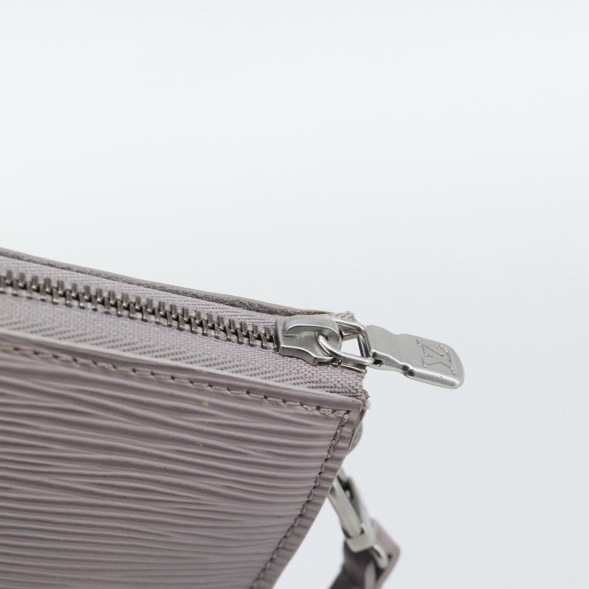 LOUIS VUITTON Epi Pochette Accessoires Accessory Pouch Lilac M52982 Auth ki6763V