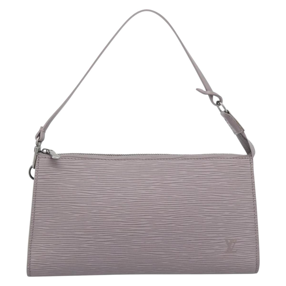 LOUIS VUITTON Epi Pochette Accessoires Accessory Pouch Lilac M52982 Auth ki6763V