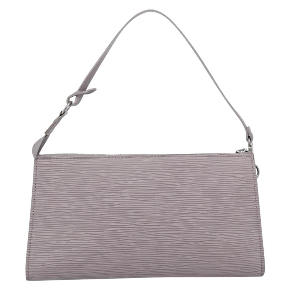 LOUIS VUITTON Epi Pochette Accessoires Accessory Pouch Lilac M52982 Auth ki6763V