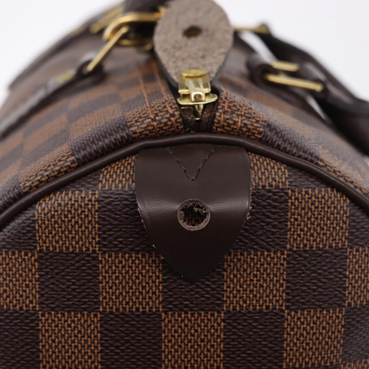 LOUIS VUITTON Damier Azur Speedy 30 Hand Bag N41533 LV Auth ki6764SAM