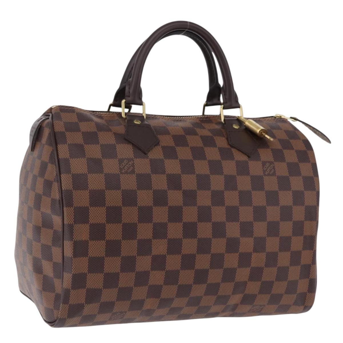 LOUIS VUITTON Damier Azur Speedy 30 Hand Bag N41533 LV Auth ki6764SAM