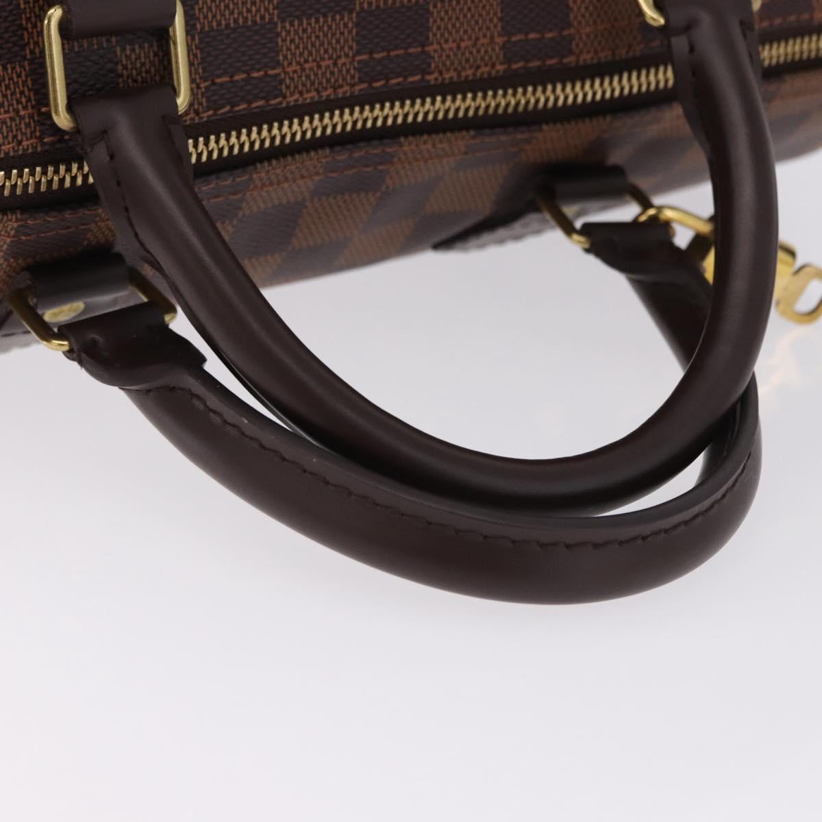 LOUIS VUITTON Damier Azur Speedy 30 Hand Bag N41533 LV Auth ki6764SAM