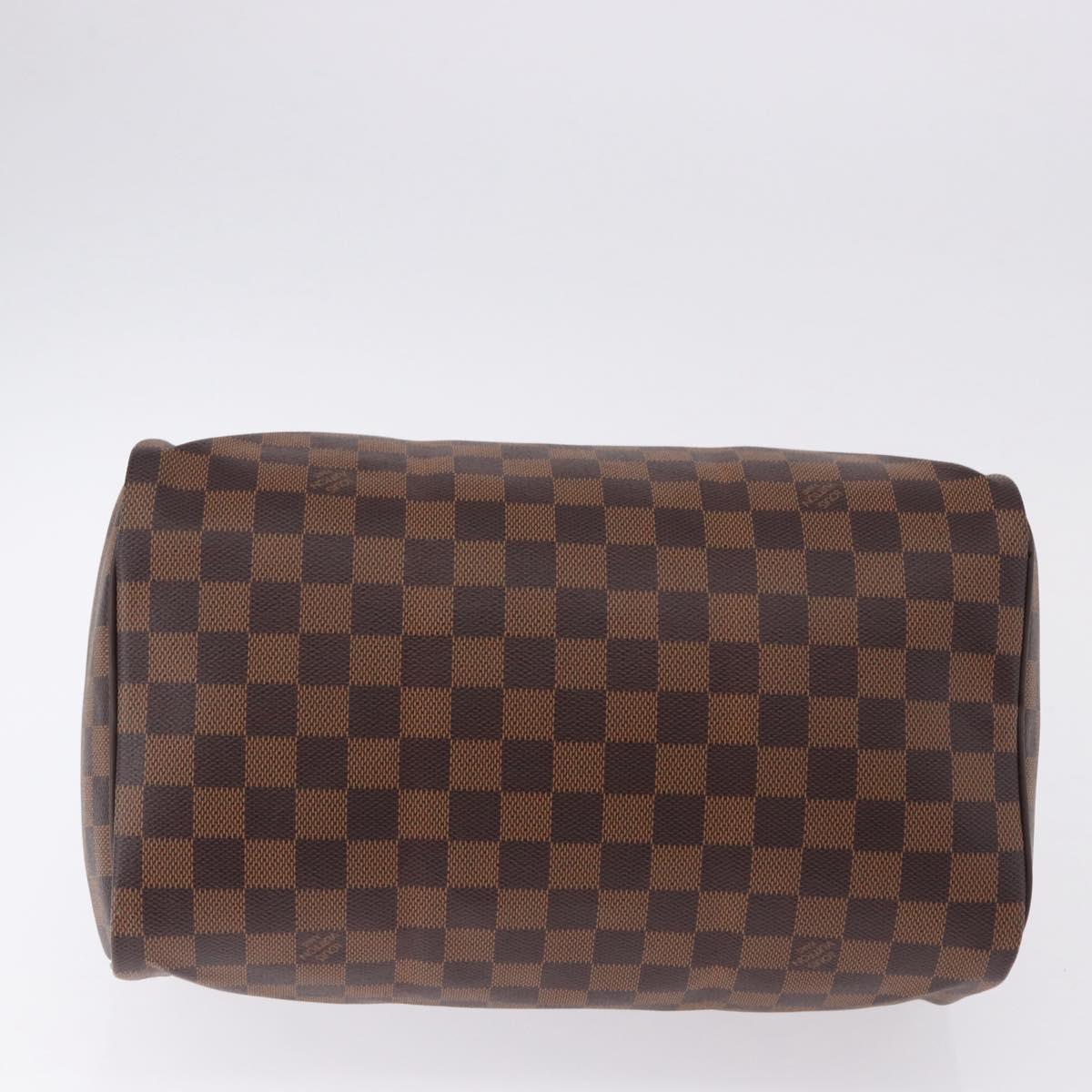 LOUIS VUITTON Damier Azur Speedy 30 Hand Bag N41533 LV Auth ki6764SAM