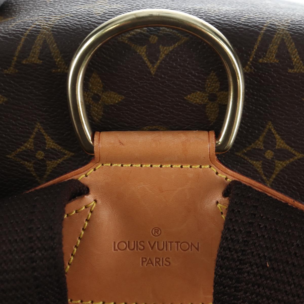 LOUIS VUITTON Monogram Montsouris GM Backpack M51135 LV Auth ki6770SAM