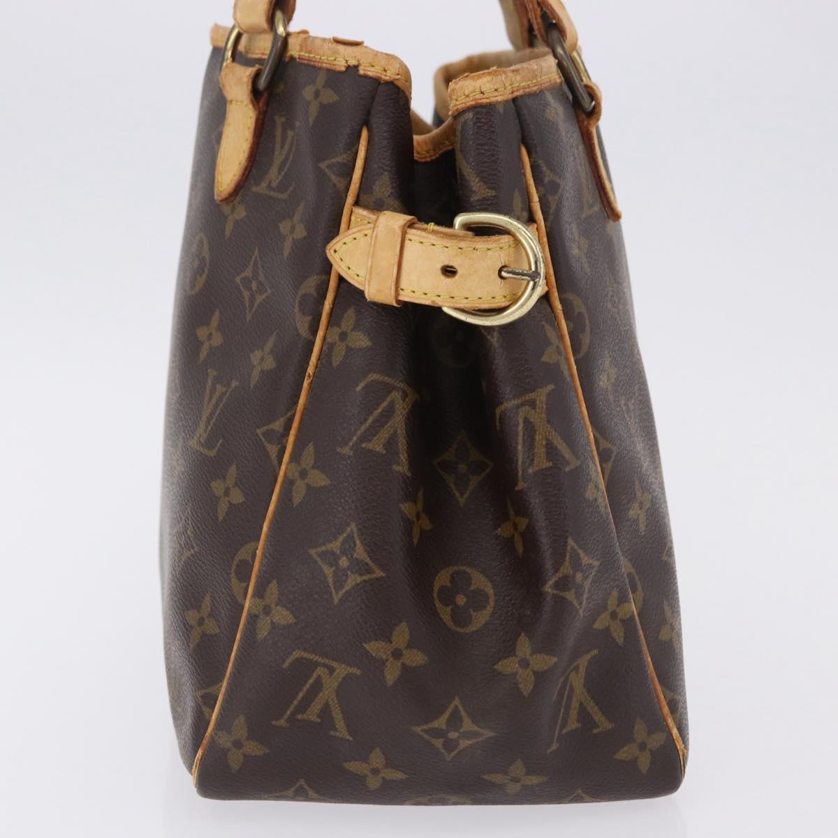 LOUIS VUITTON Monogram Batignolles Vertical Tote Bag M51153 LV Auth ki6784
