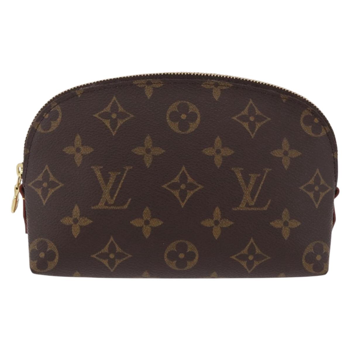 LOUIS VUITTON Pochette Cosmetic PM Cosmetic Pouch M47515 LV Auth ki6790V