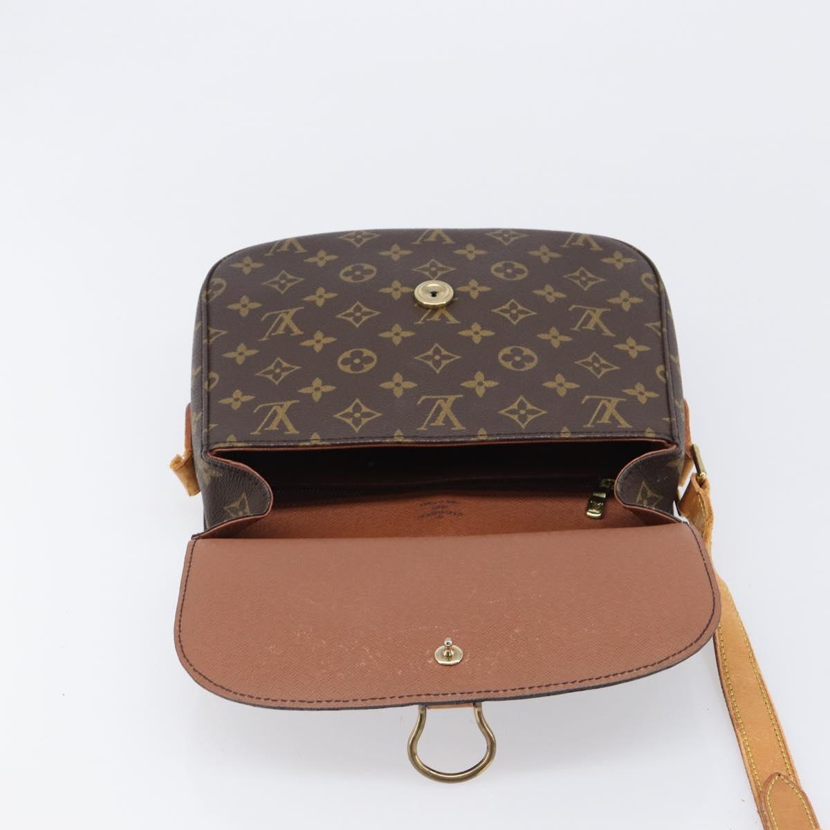 LOUIS VUITTON Monogram Saint Cloud GM Shoulder Bag M51242 LV Auth ki6791