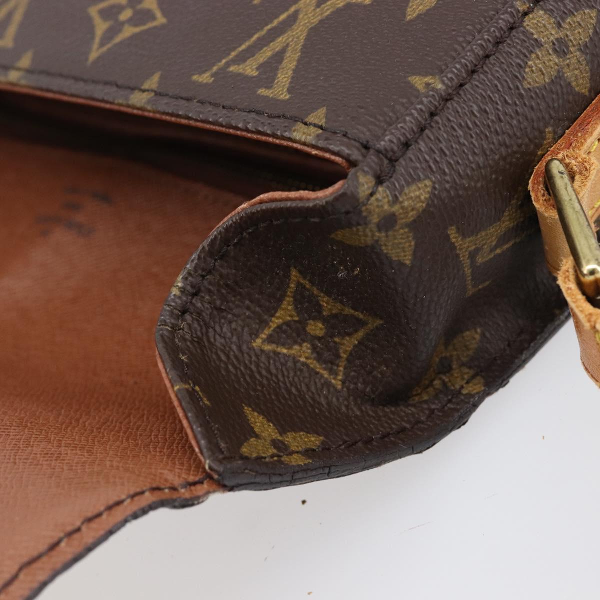 LOUIS VUITTON Monogram Saint Cloud GM Shoulder Bag M51242 LV Auth ki6791
