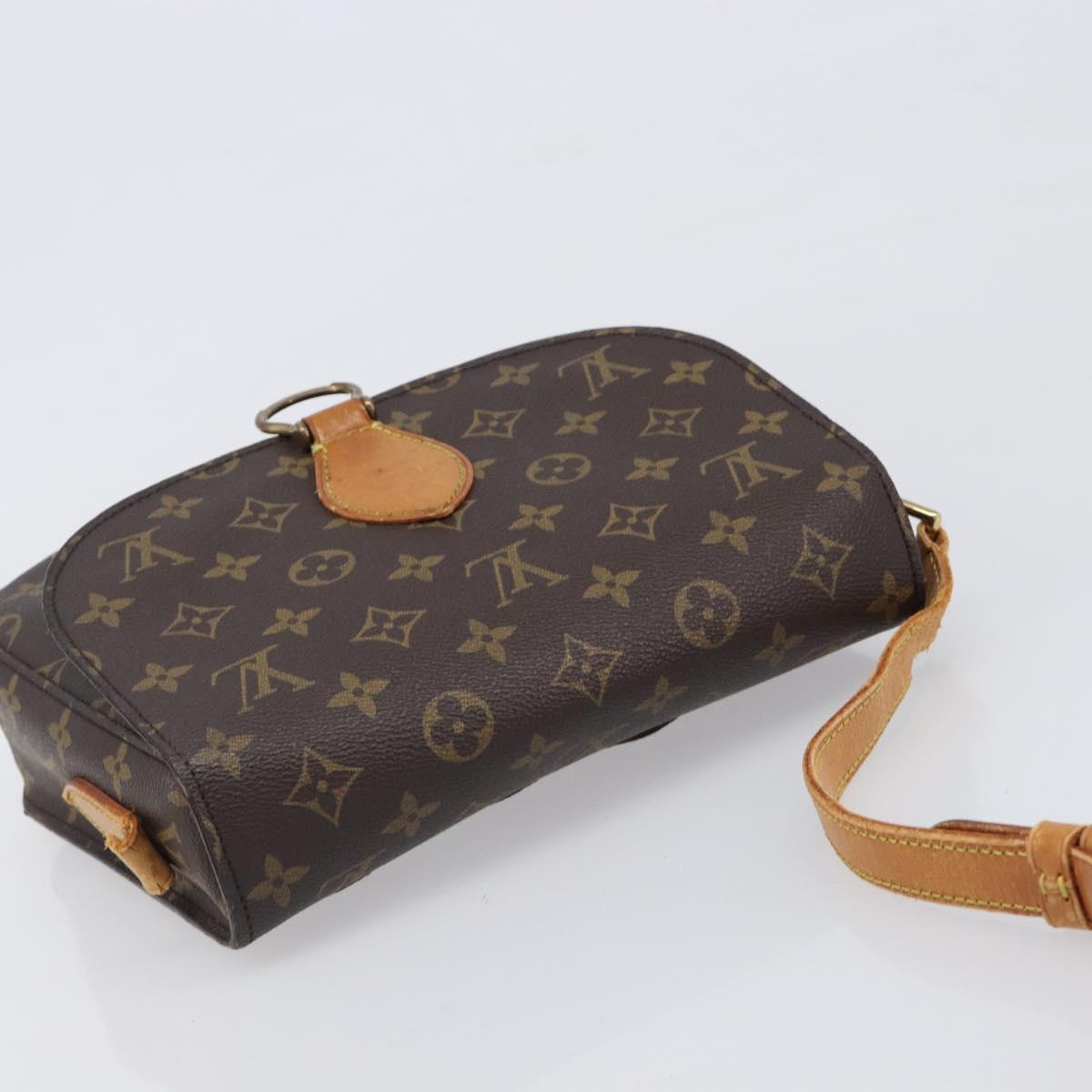 LOUIS VUITTON Monogram Saint Cloud GM Shoulder Bag M51242 LV Auth ki6791