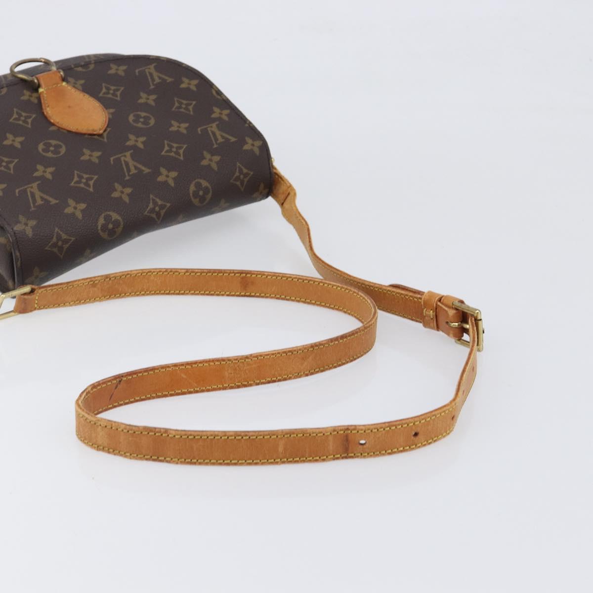 LOUIS VUITTON Monogram Saint Cloud GM Shoulder Bag M51242 LV Auth ki6791