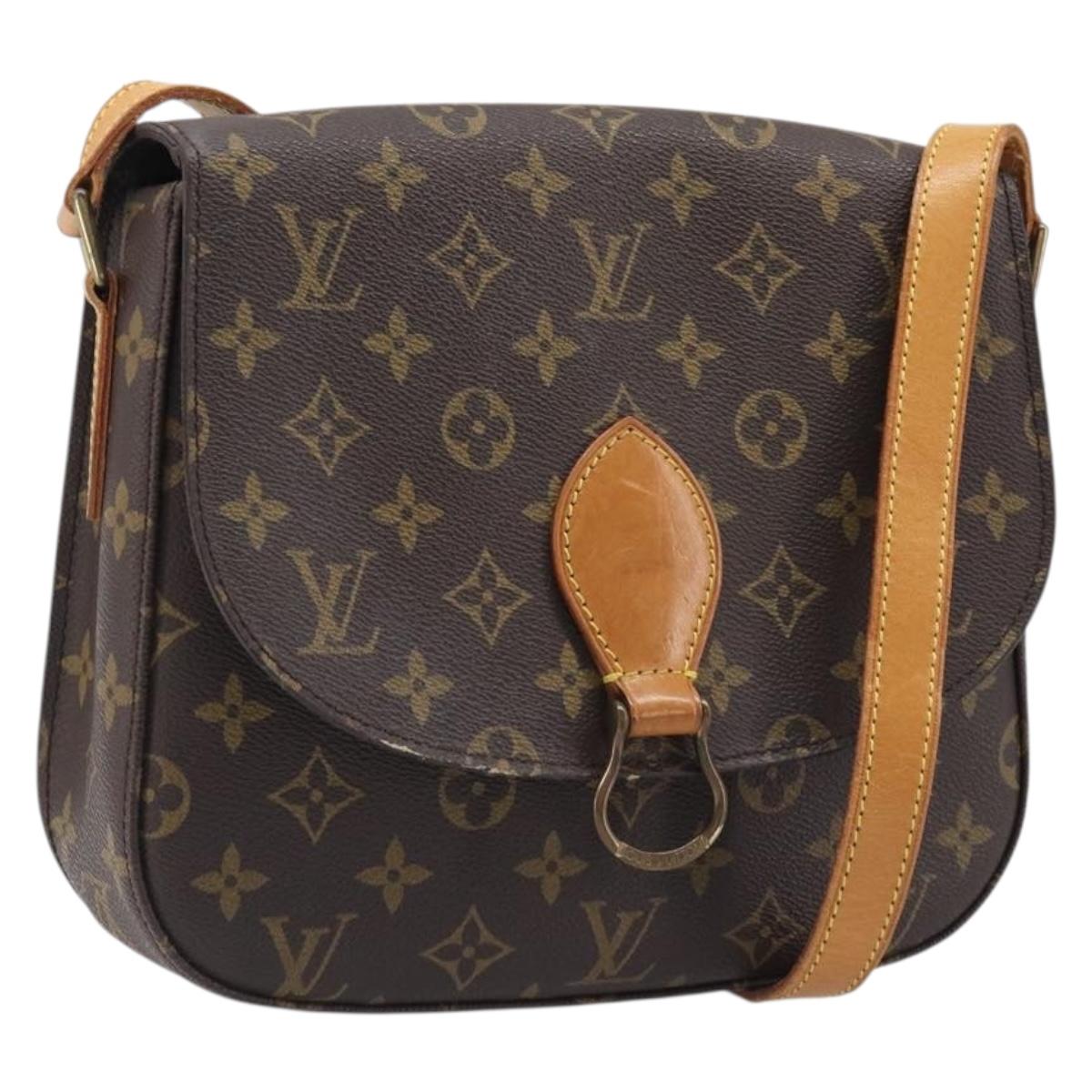 LOUIS VUITTON Monogram Saint Cloud GM Shoulder Bag M51242 LV Auth ki6795