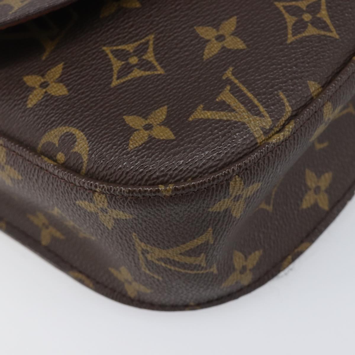LOUIS VUITTON Monogram Saint Cloud GM Shoulder Bag M51242 LV Auth ki6795