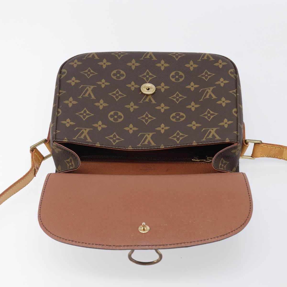 LOUIS VUITTON Monogram Saint Cloud GM Shoulder Bag M51242 LV Auth ki6795
