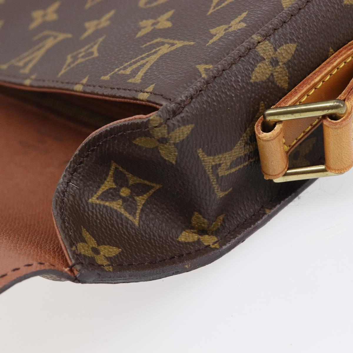 LOUIS VUITTON Monogram Saint Cloud GM Shoulder Bag M51242 LV Auth ki6795