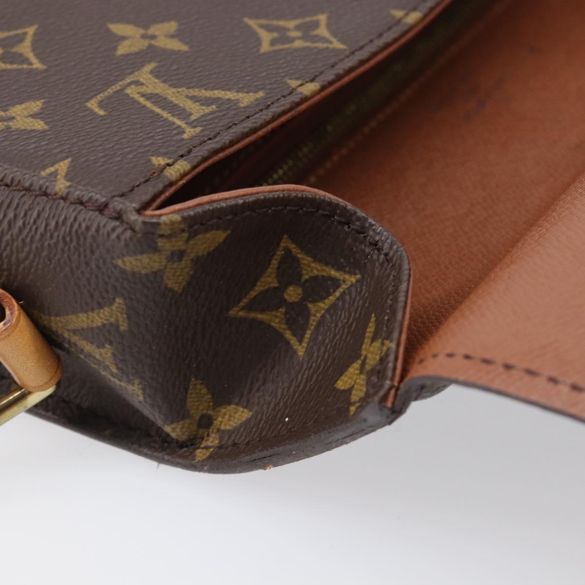 LOUIS VUITTON Monogram Saint Cloud GM Shoulder Bag M51242 LV Auth ki6795