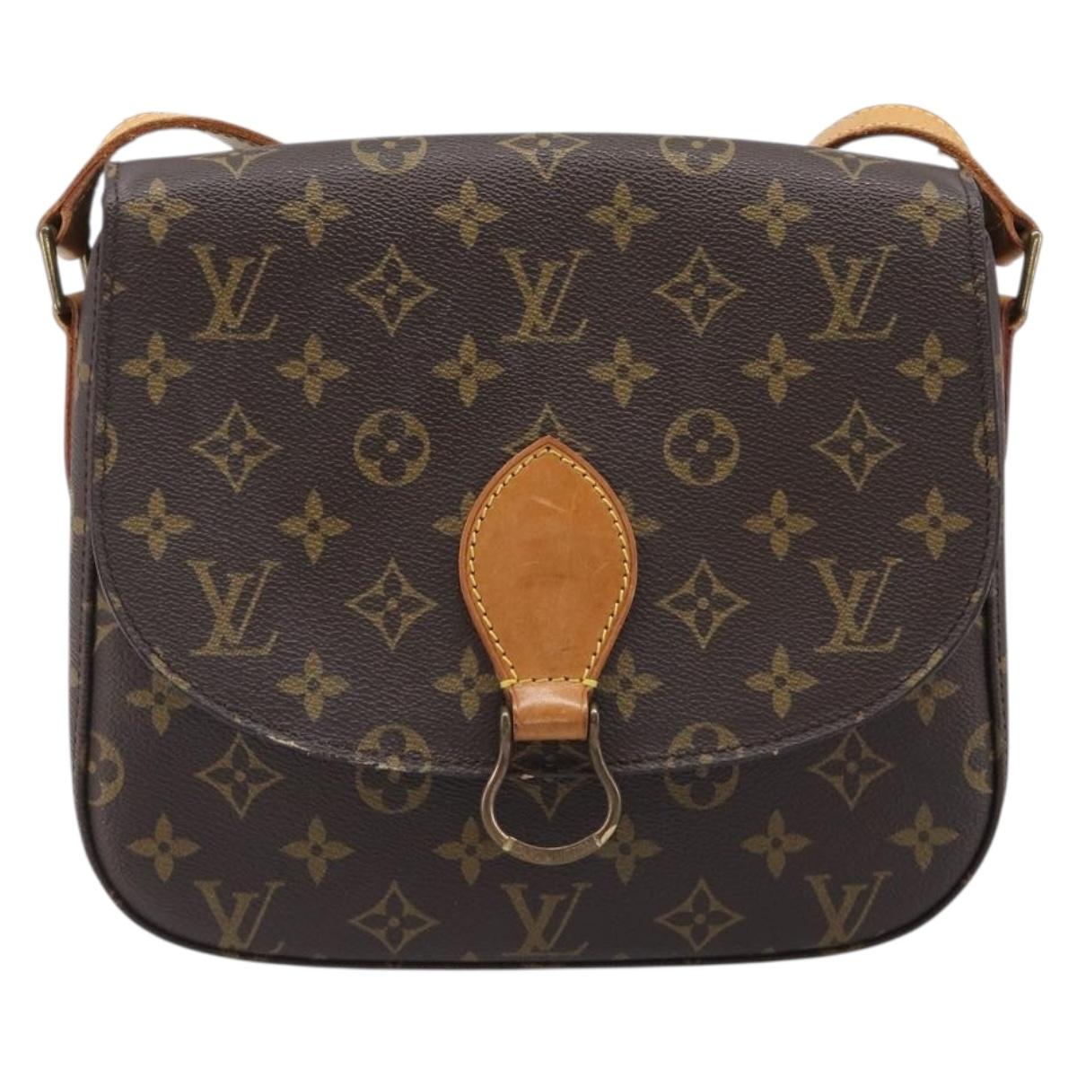 LOUIS VUITTON Monogram Saint Cloud GM Shoulder Bag M51242 LV Auth ki6795