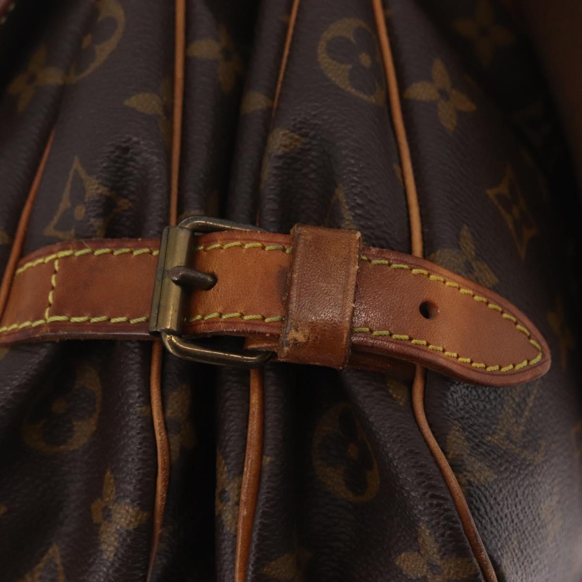 LOUIS VUITTON Monogram Saumur 30 Shoulder Bag M42256 LV Auth ki6796