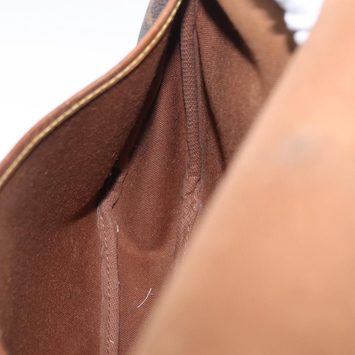 LOUIS VUITTON Monogram Saumur 30 Shoulder Bag M42256 LV Auth ki6796
