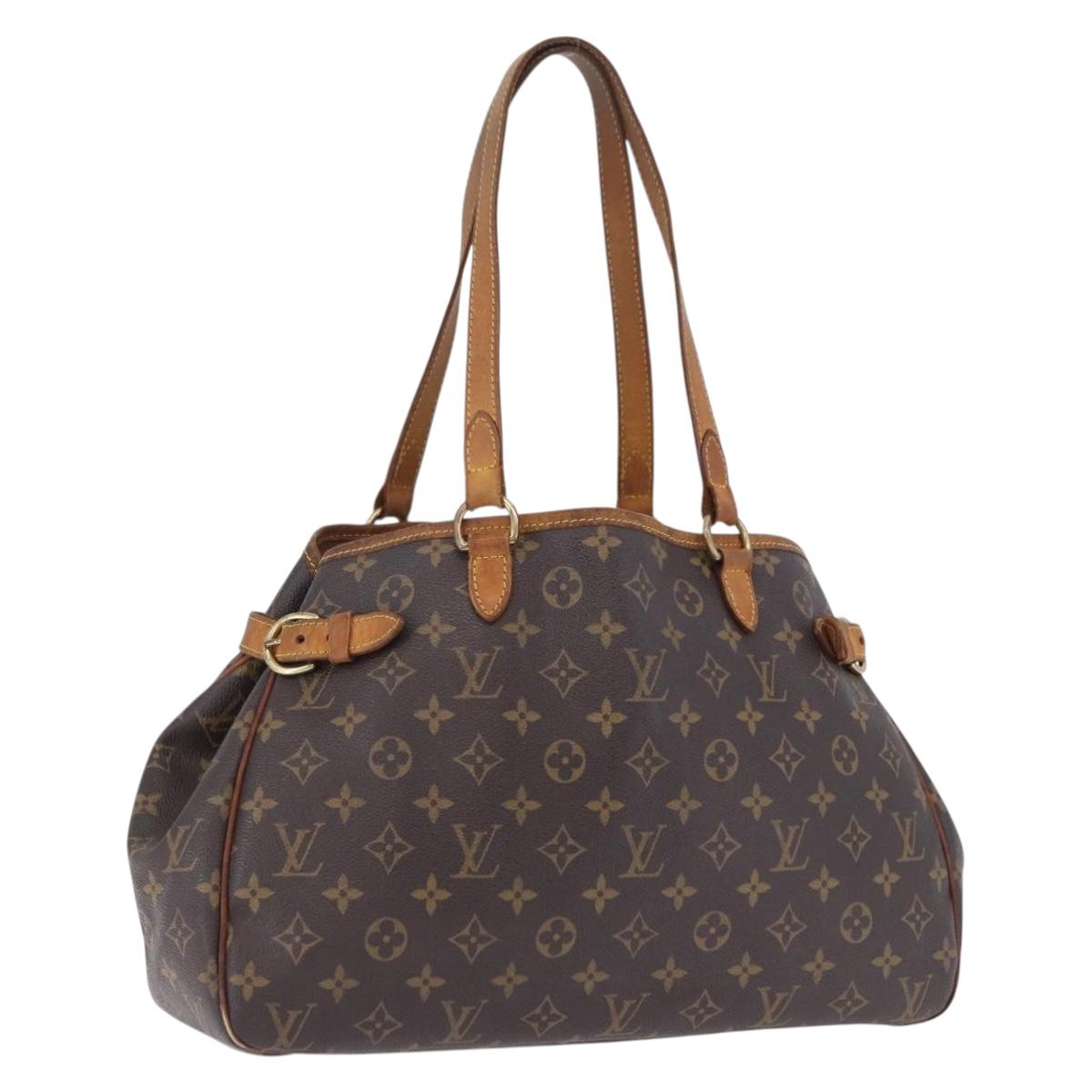 LOUIS VUITTON Monogram Batignolles Horizontal Tote Bag M51154 LV Auth ki6802