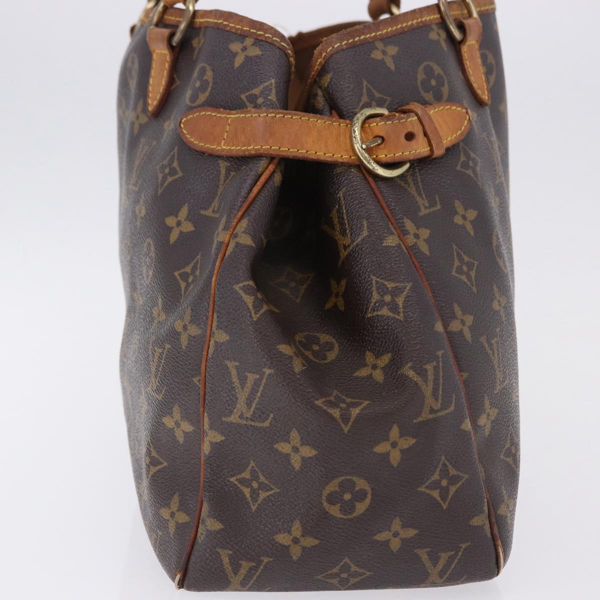 LOUIS VUITTON Monogram Batignolles Horizontal Tote Bag M51154 LV Auth ki6802