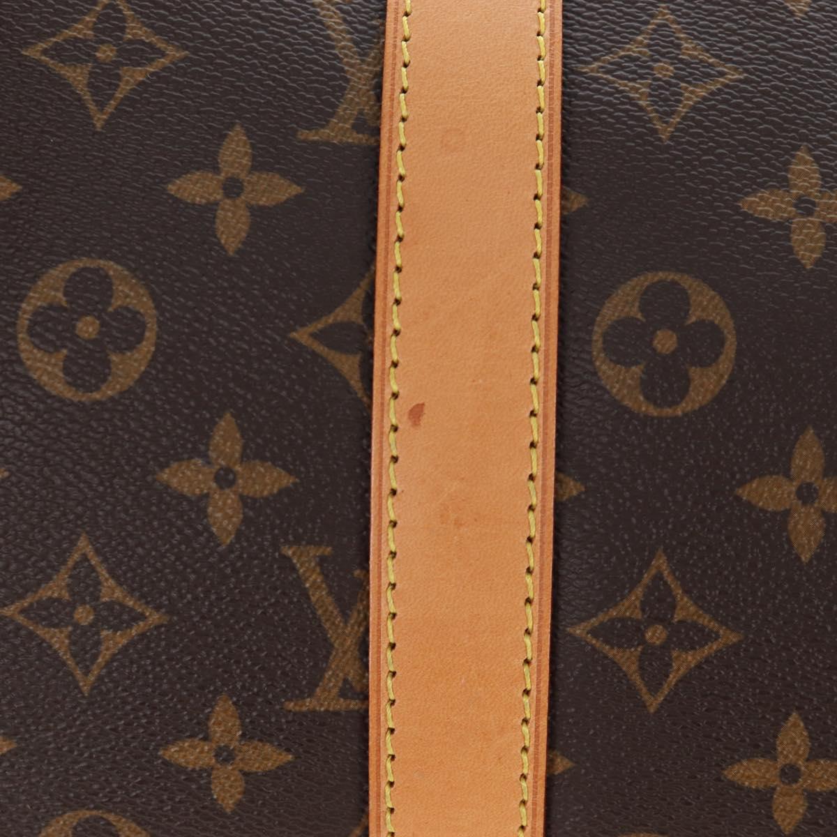 LOUIS VUITTON Monogram Keepall 55 Boston Bag M41424 LV Auth ki6805M