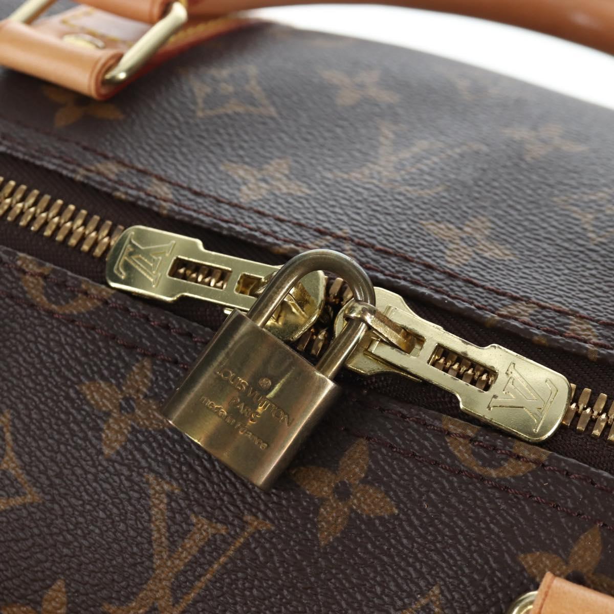 LOUIS VUITTON Monogram Keepall 55 Boston Bag M41424 LV Auth ki6805M