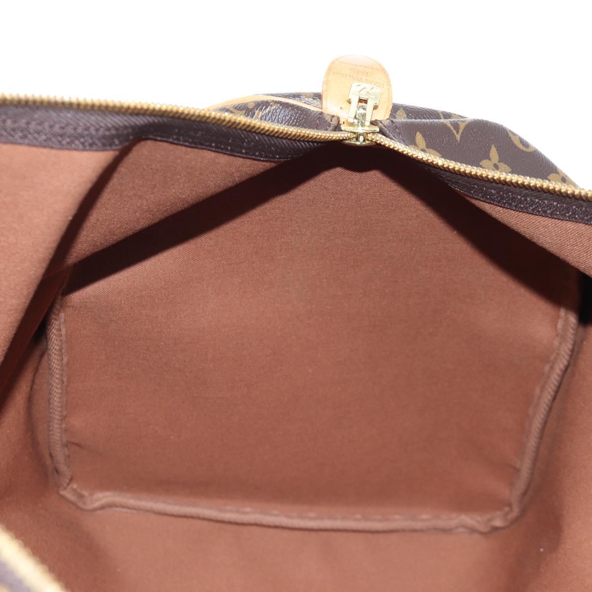 LOUIS VUITTON Monogram Keepall 55 Boston Bag M41424 LV Auth ki6805M