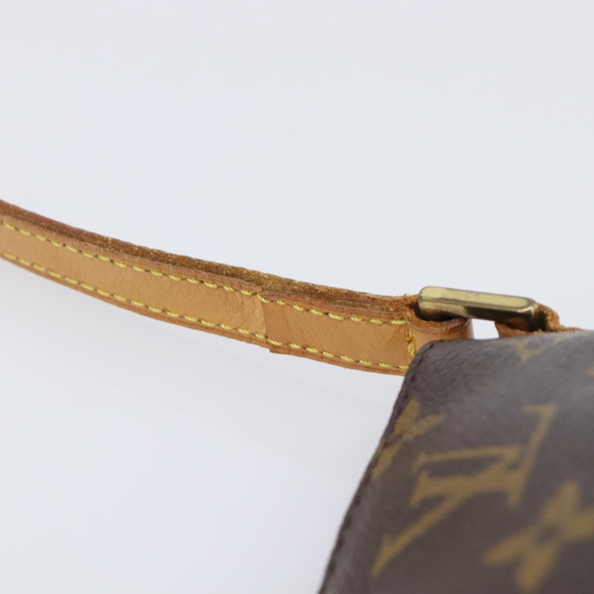 LOUIS VUITTON Monogram Trotteur Shoulder Bag M51240 LV Auth ki6817