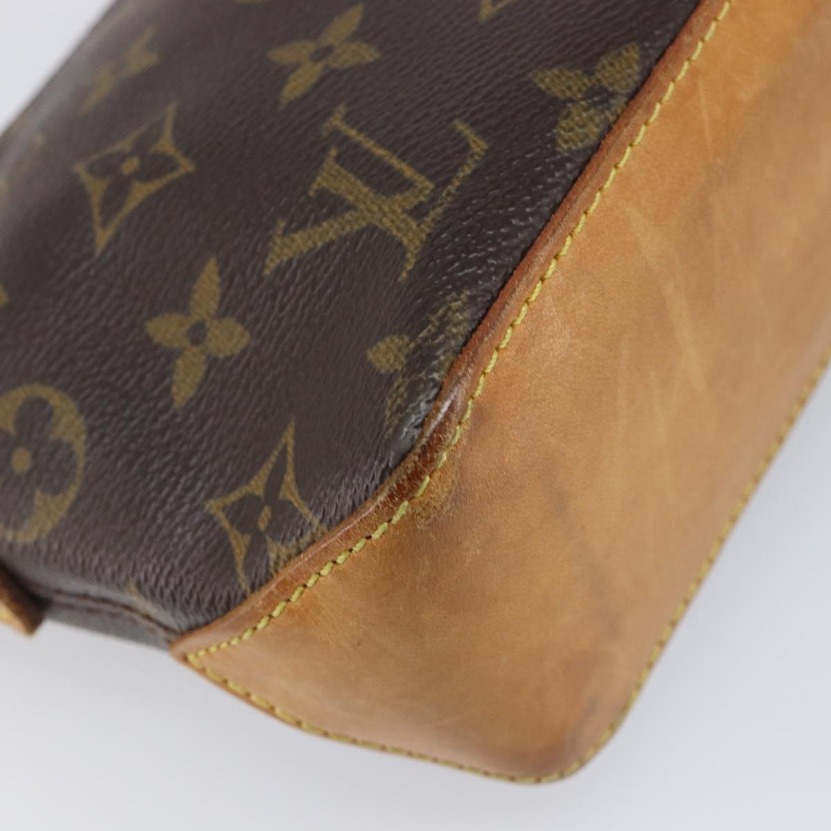 LOUIS VUITTON Monogram Trotteur Shoulder Bag M51240 LV Auth ki6817