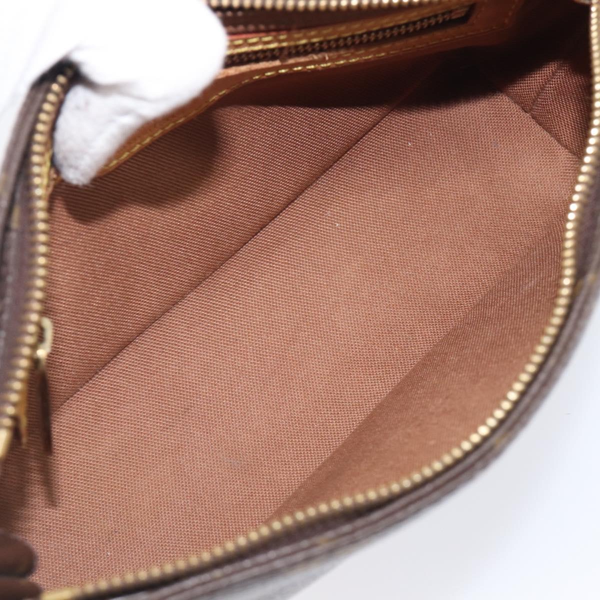 LOUIS VUITTON Monogram Trotteur Shoulder Bag M51240 LV Auth ki6817