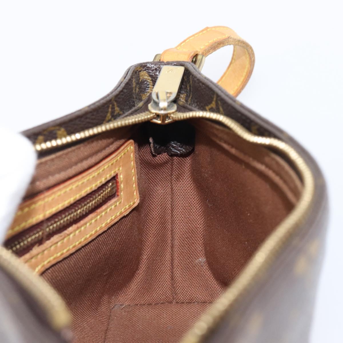 LOUIS VUITTON Monogram Trotteur Shoulder Bag M51240 LV Auth ki6817