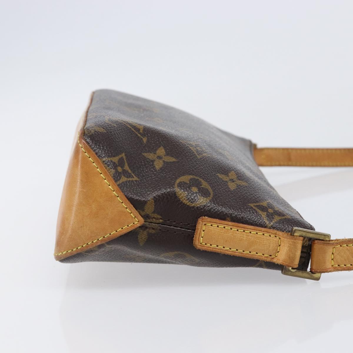 LOUIS VUITTON Monogram Trotteur Shoulder Bag M51240 LV Auth ki6817